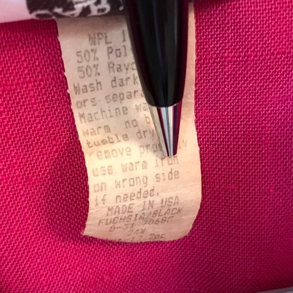 Carriage Court Hot Pink Blazer: Vintage 70s Fuchsia Suit Jacket Black Lace 24W - Picture 5 of 10